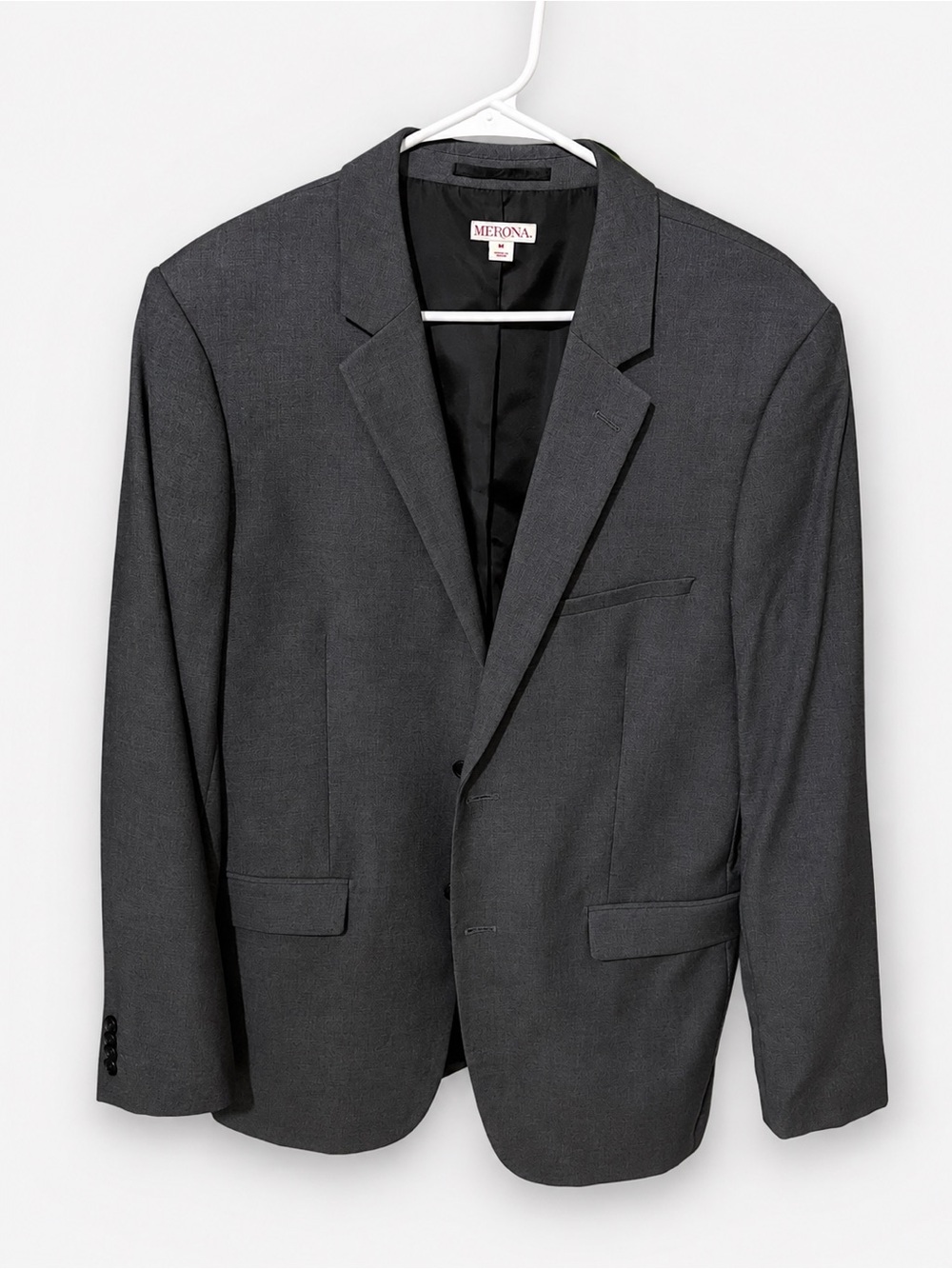 Merona Dark Gray Men's Tailored Sport Coat